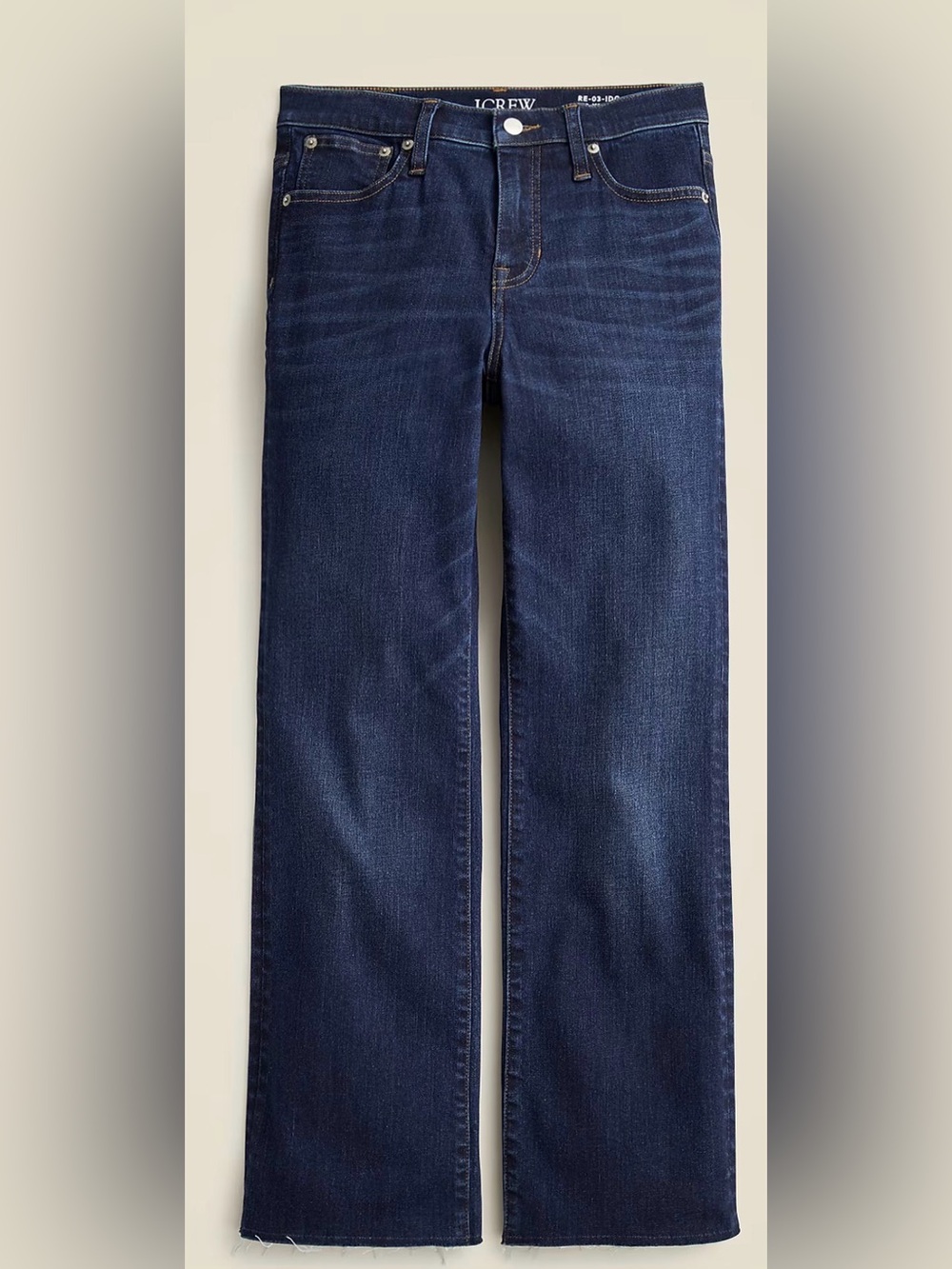 J. Crew Mid Rise Kickout Crop Jeans Size 27 NWT Style CC518